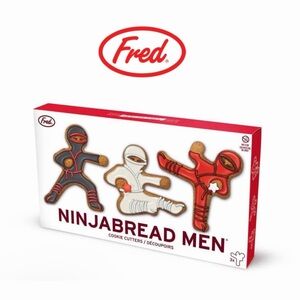 FRED Ninjabread Men Cookie Cutters